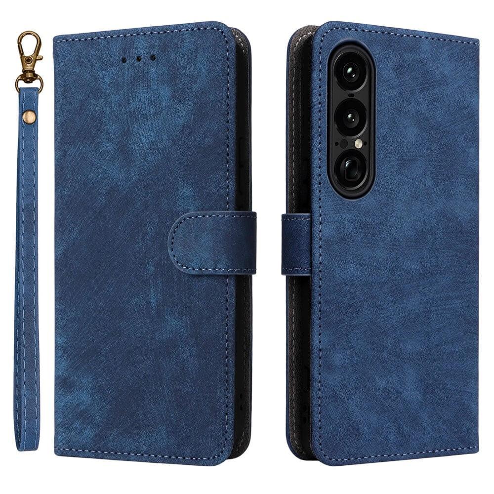Cover-Discount Sony Xperia 1 VII - Ledertasche mit RFID Blocker