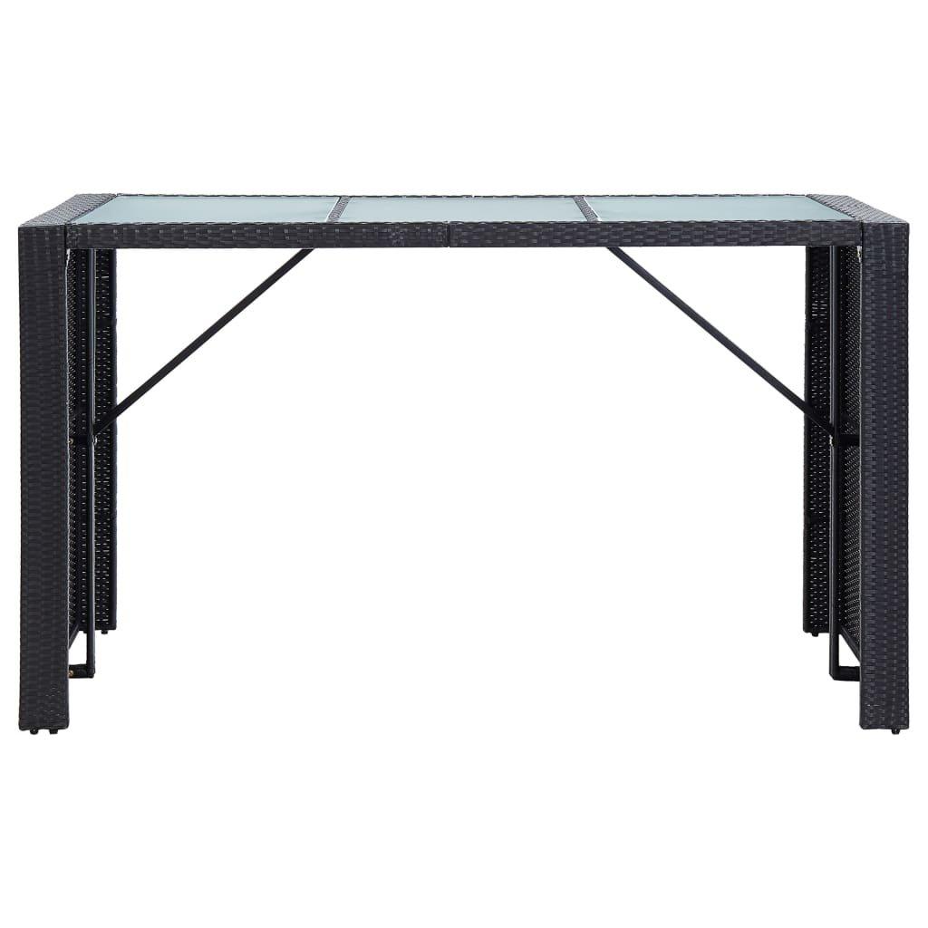 VidaXL Gartenbar-set poly-rattan