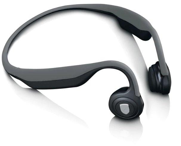 Lenco Lenco HBC-200GY Kopfhörer & Headset Kabellos Nackenband Sport Mikro-USB Bluetooth Schwarz