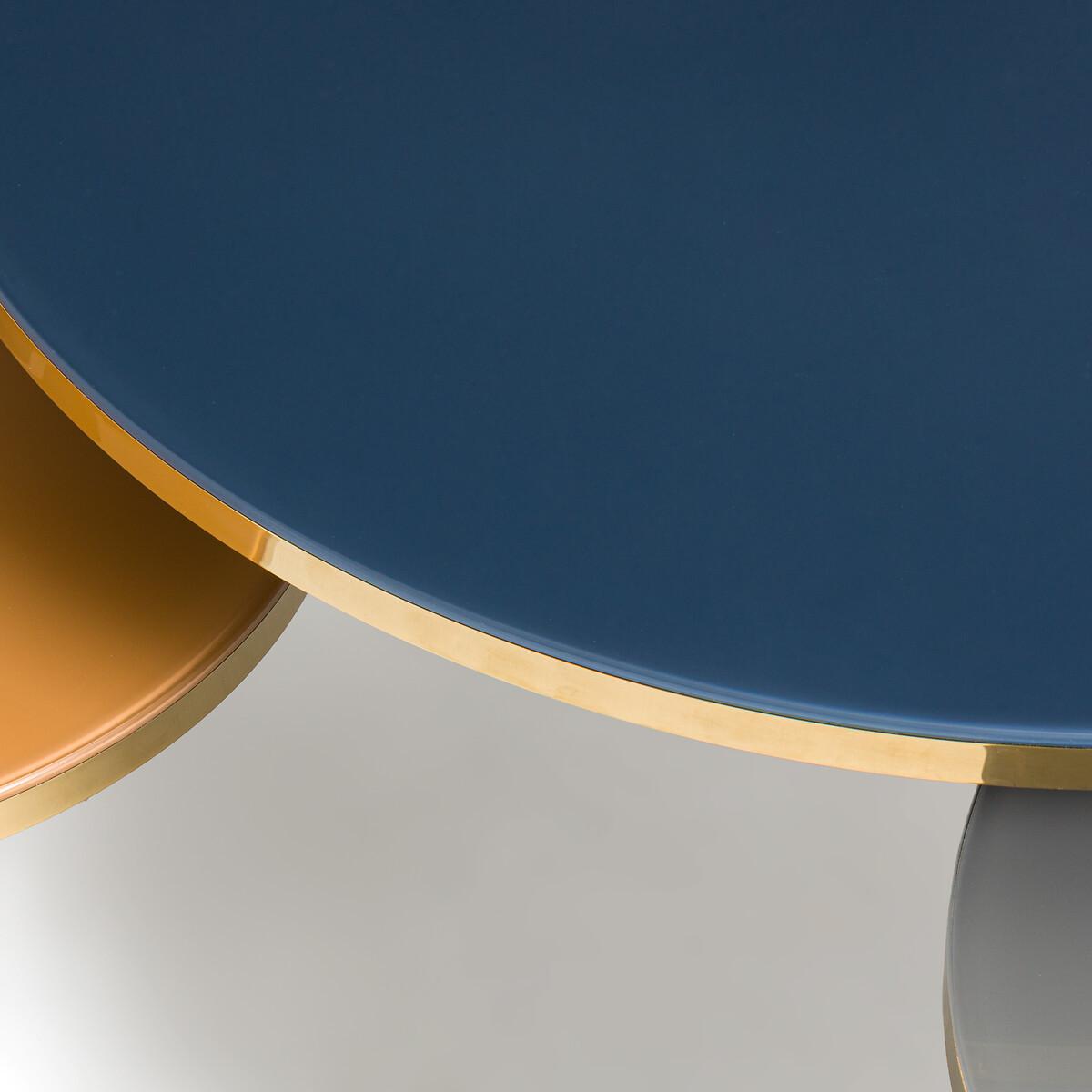 La Redoute Intérieurs Couchtisch Ruben mit 3 Platten aus gehärtetem Glas