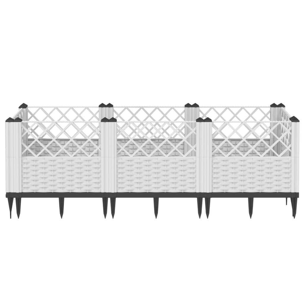 VidaXL Pflanzkasten polypropylen