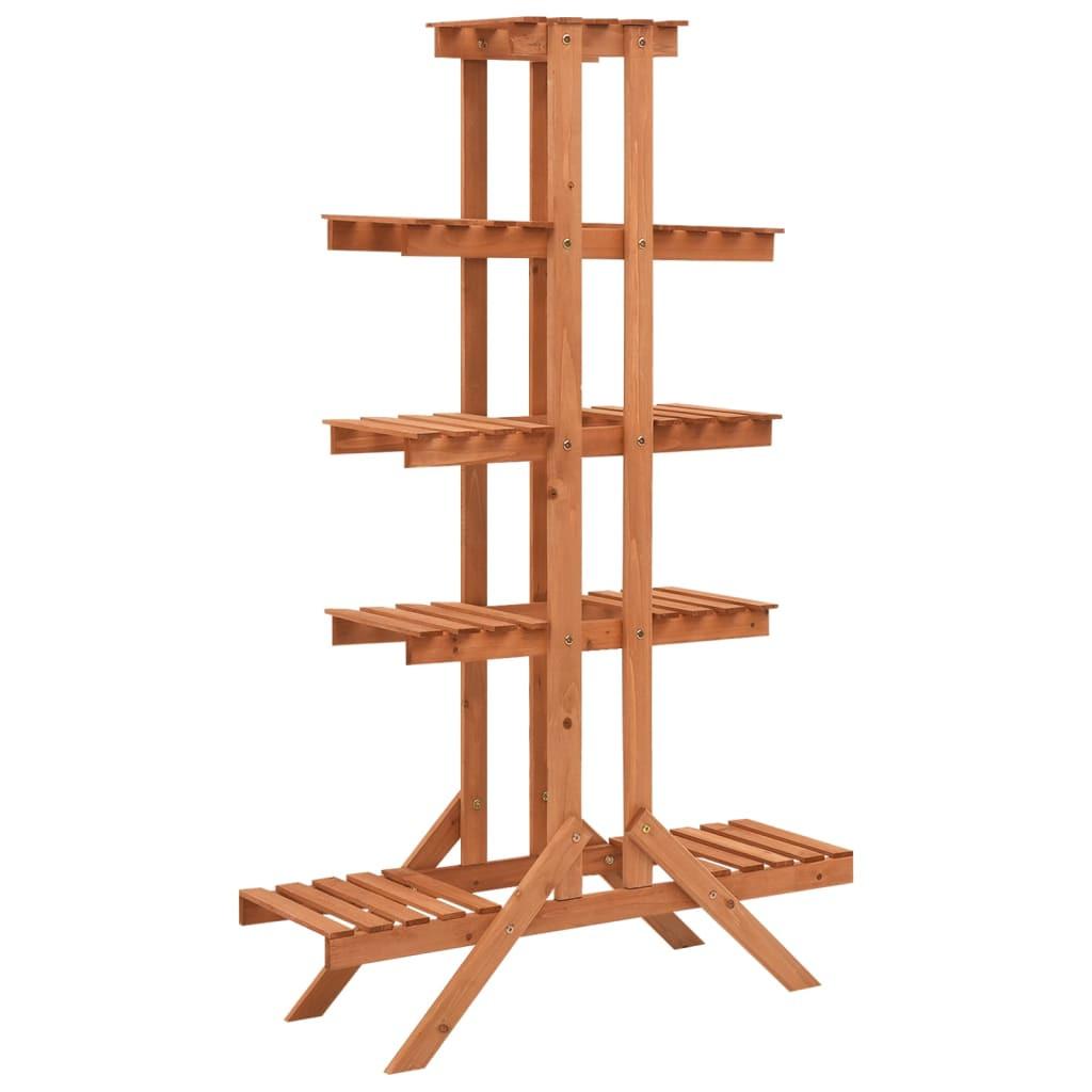 VidaXL Pflanzenständer holz