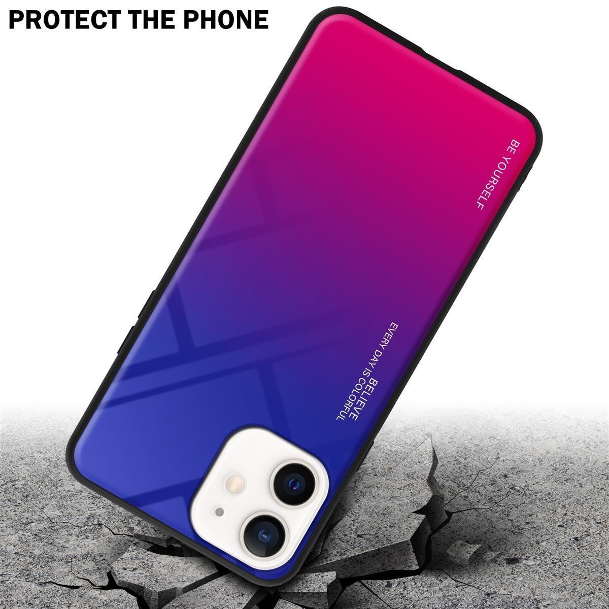 Cadorabo Hülle für Apple iPhone 12 MINI Zweifarbig