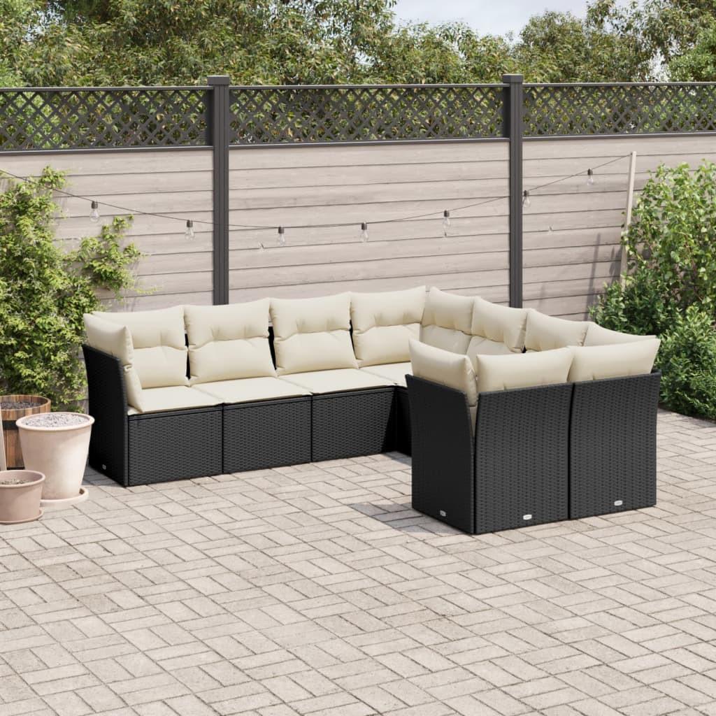 VidaXL Garten sofagarnitur poly-rattan