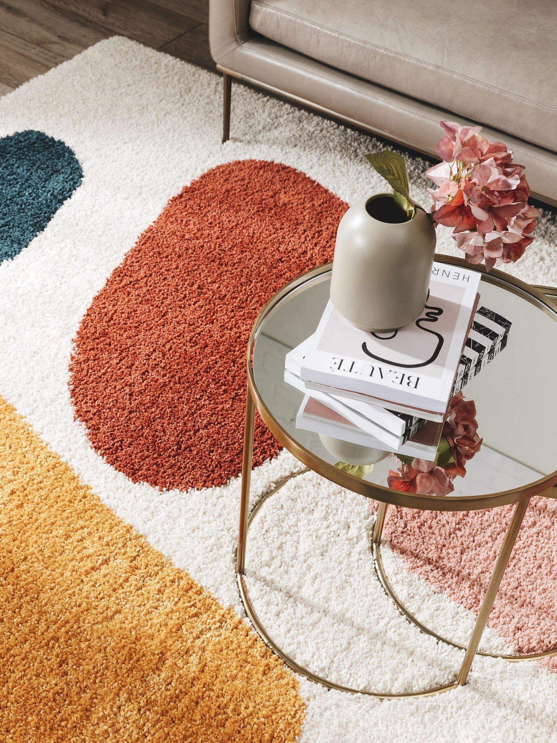 Benuta Hochflorteppich Louise CreamRosa