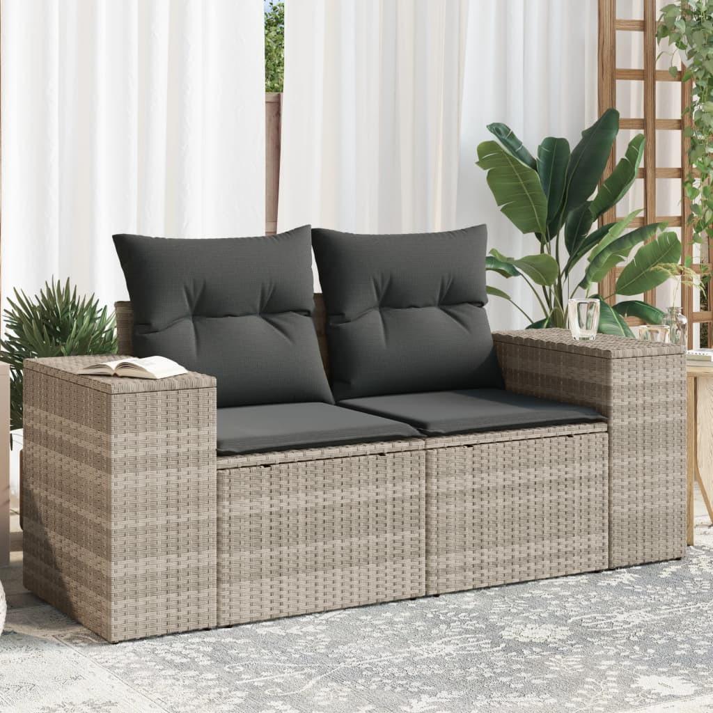 VidaXL Gartensofa poly-rattan