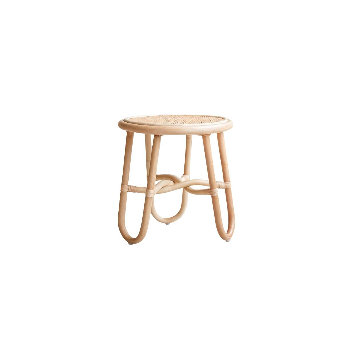 Tikamoon Beistelltisch aus Rattan Lina