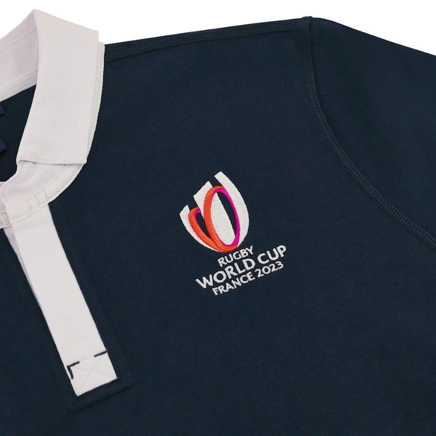 macron Rugby World Cup France 2023 Langärmeliges Polo-Shirt