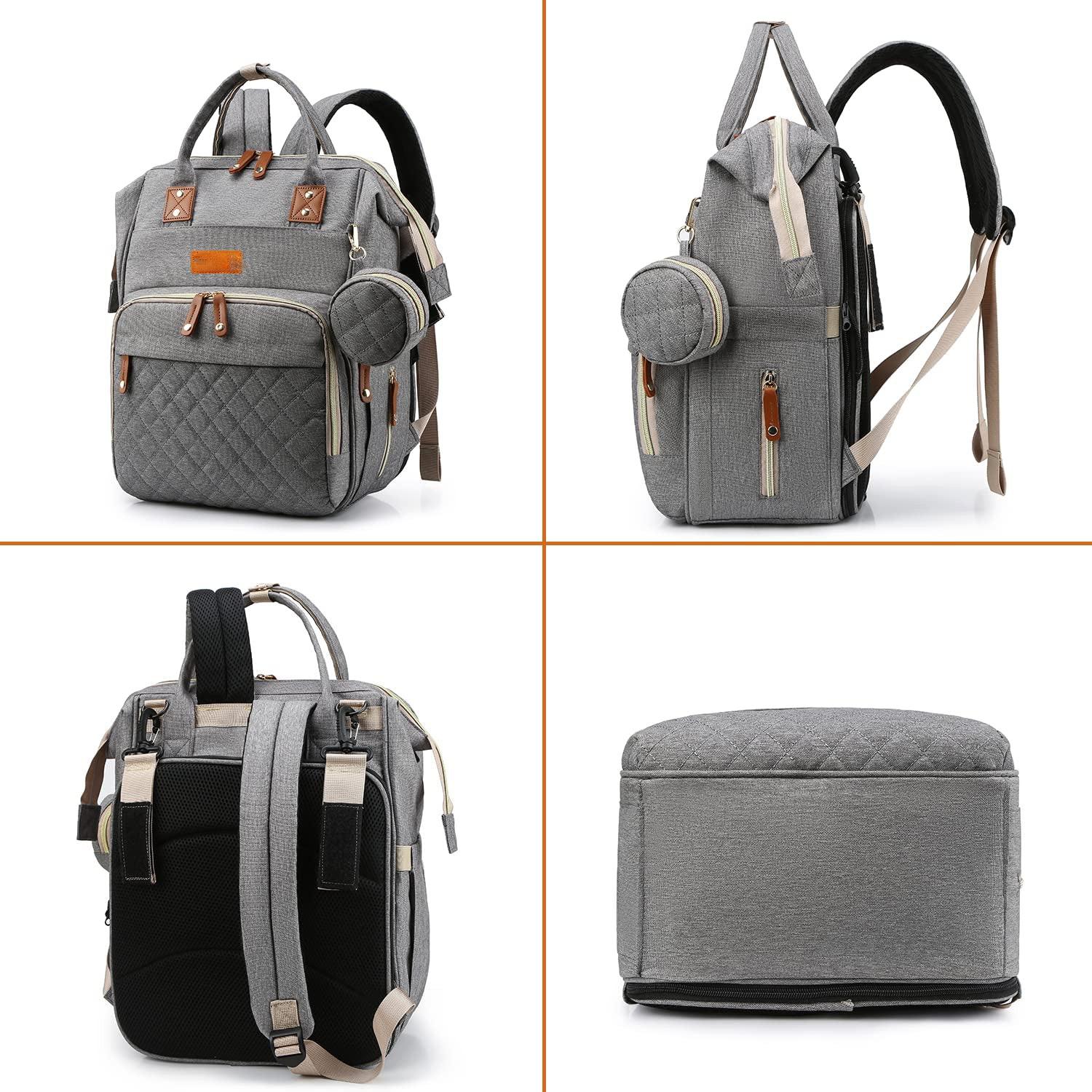 Only-bags.store Wickelrucksack Casual Wickeltaschen, Multifunktionale große Kapazität Baby Tasche Travel Backpack
