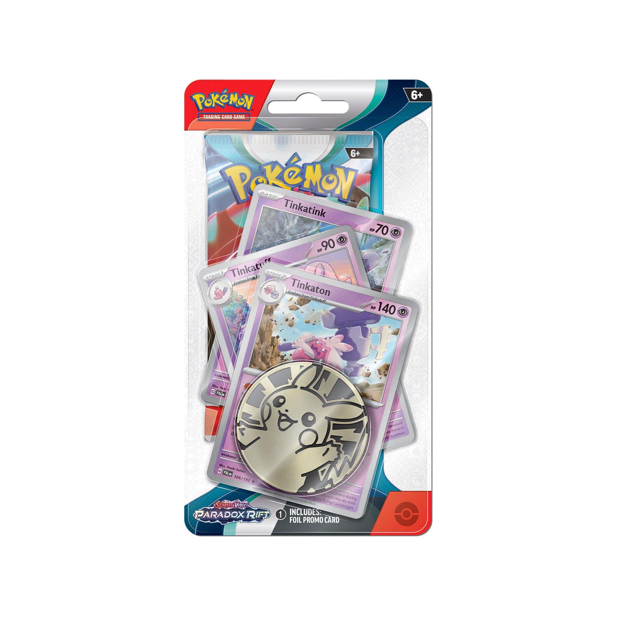 Pokémon Scarlet & Violet - Paradox Rift Premium Checklane Blister, Zufallsauswahl