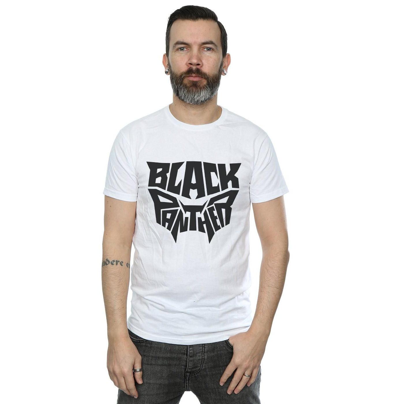MARVEL Black Panther Logo Print T-Shirt