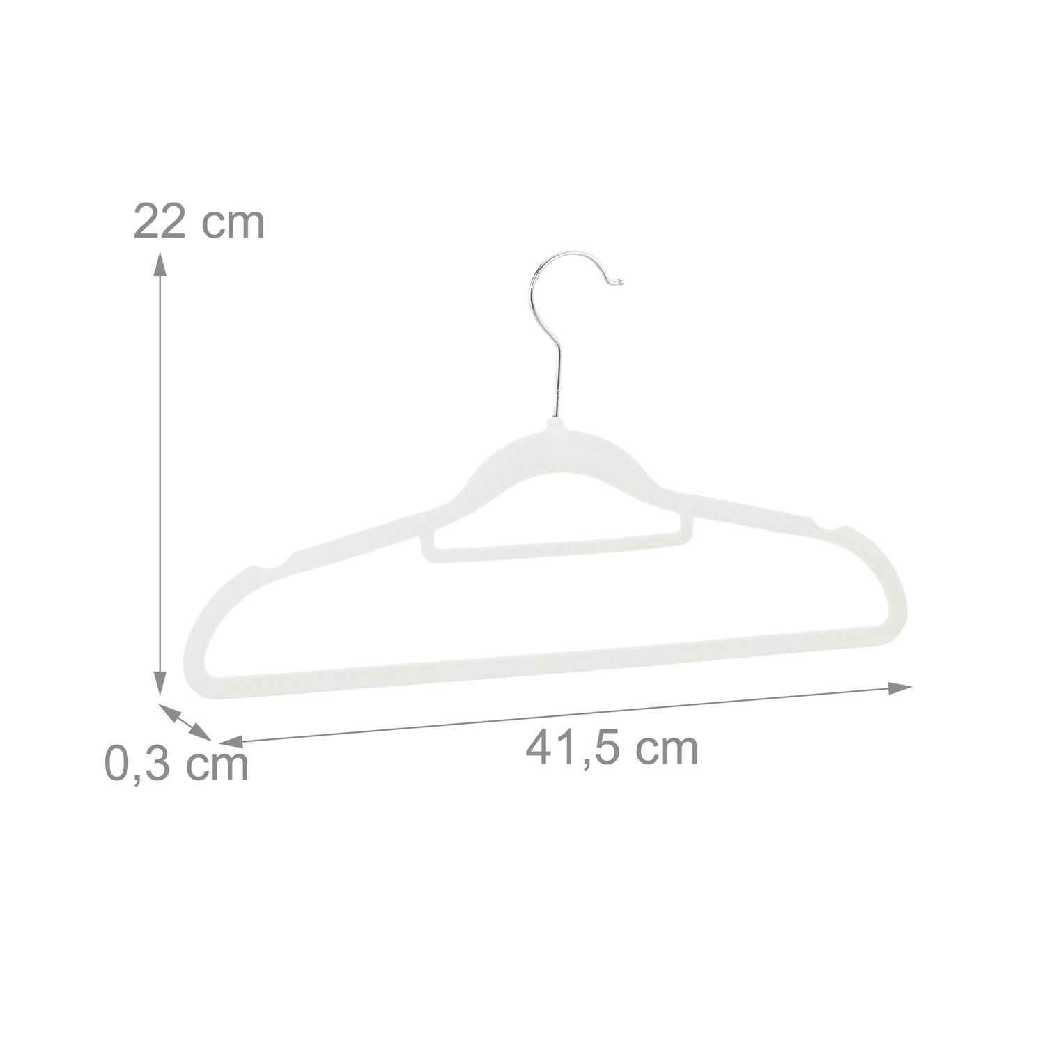 B2X Kleiderbügel aus Samt