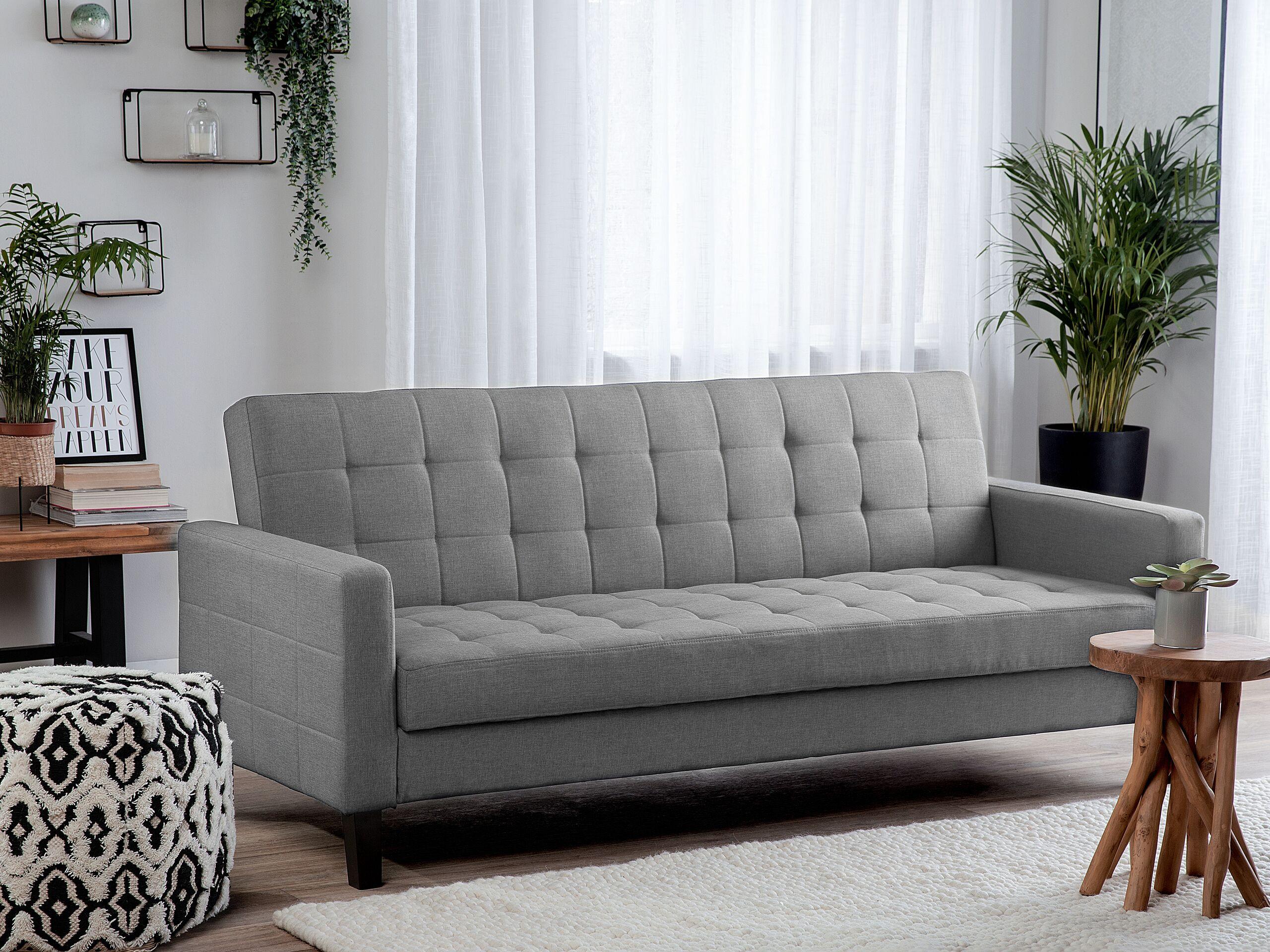 Beliani Schlafsofa aus Polyester Klassisch VEHKOO