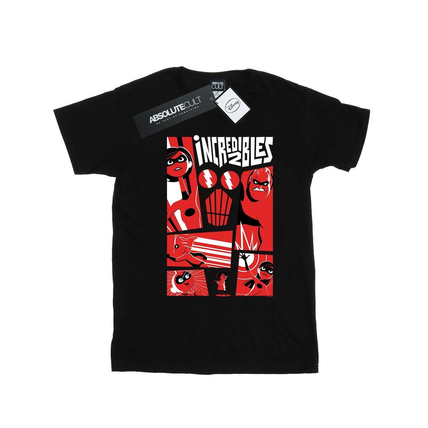 The Incredibles Incredibles Character Panel Regular Fit T-Shirt