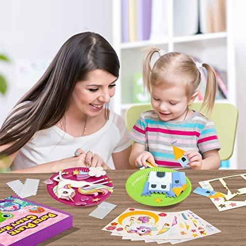 Activity-board Einhorn Geschenke für Mädchen, Spielzeug Basteln