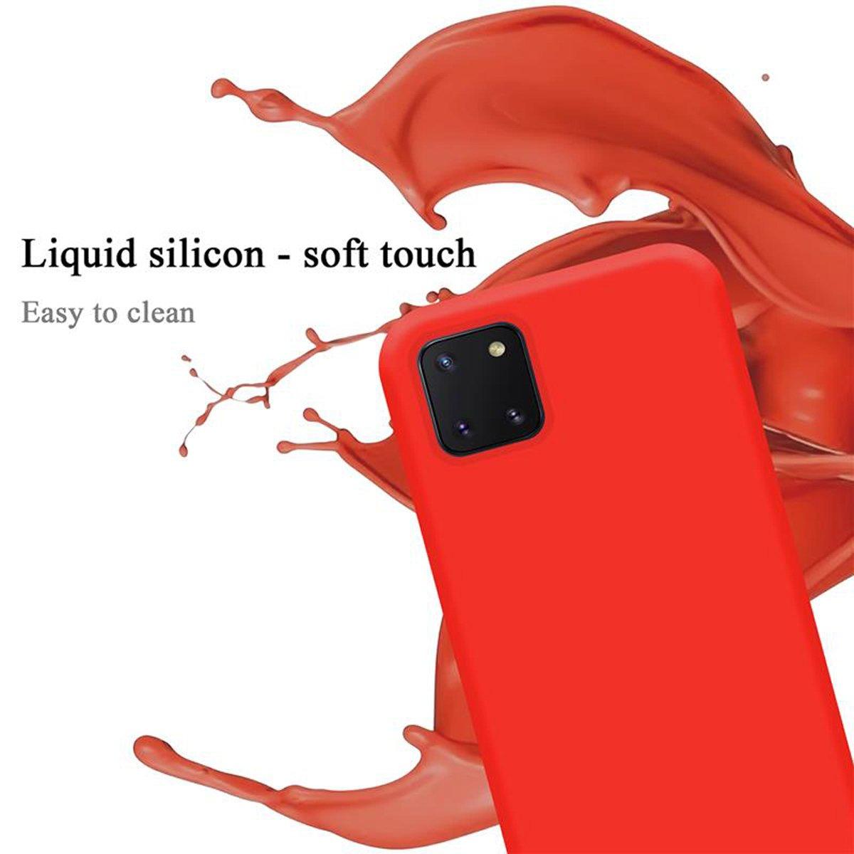 Cadorabo Hülle für Samsung Galaxy A81 NOTE 10 LITE M60s TPU Silikon Liquid