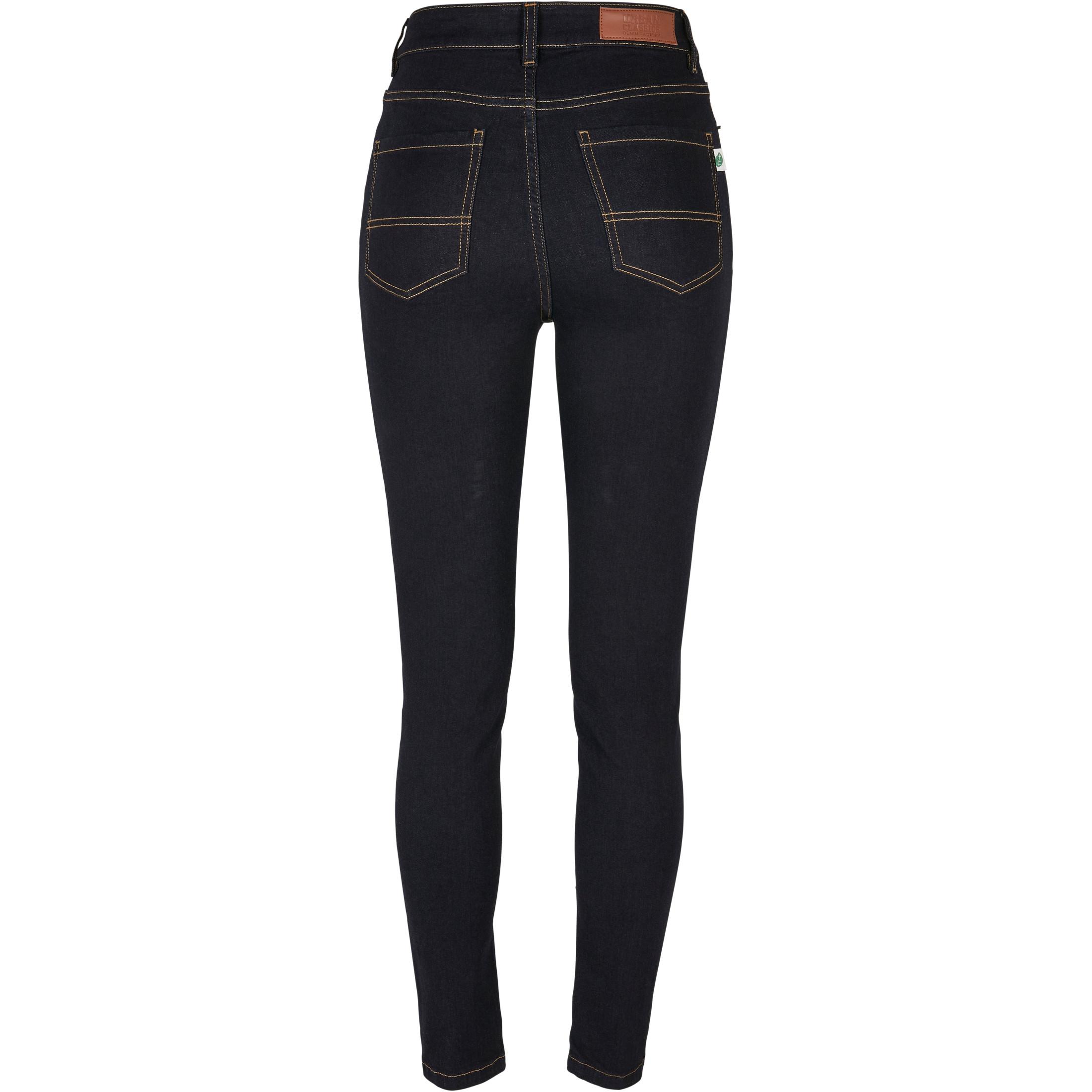 URBAN CLASSICS High Waist Skinny Jeans Organic