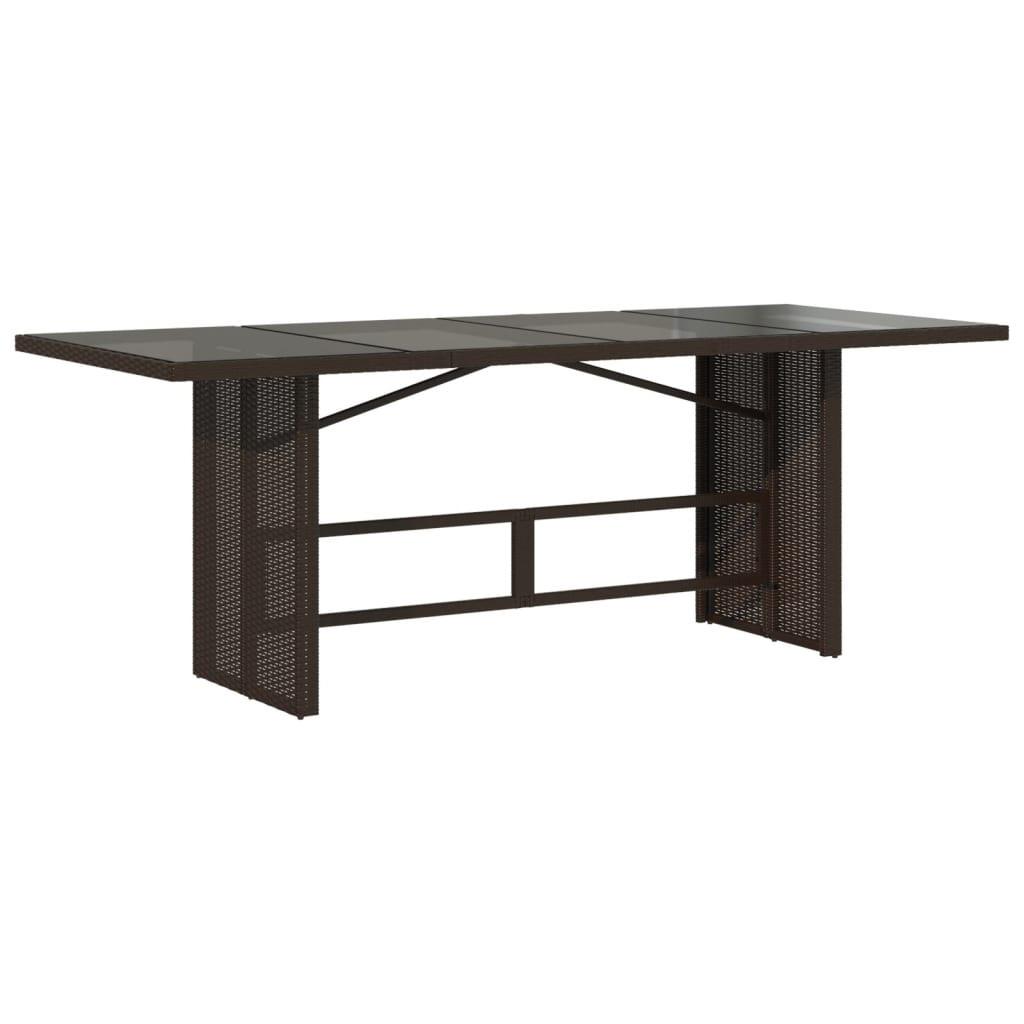 VidaXL Garten essgruppe poly-rattan