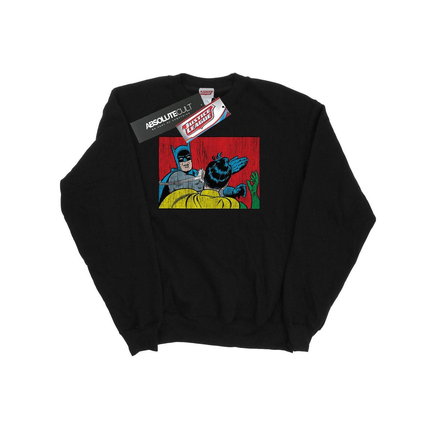 DC COMICS Batman Robin Slap Sweatshirt