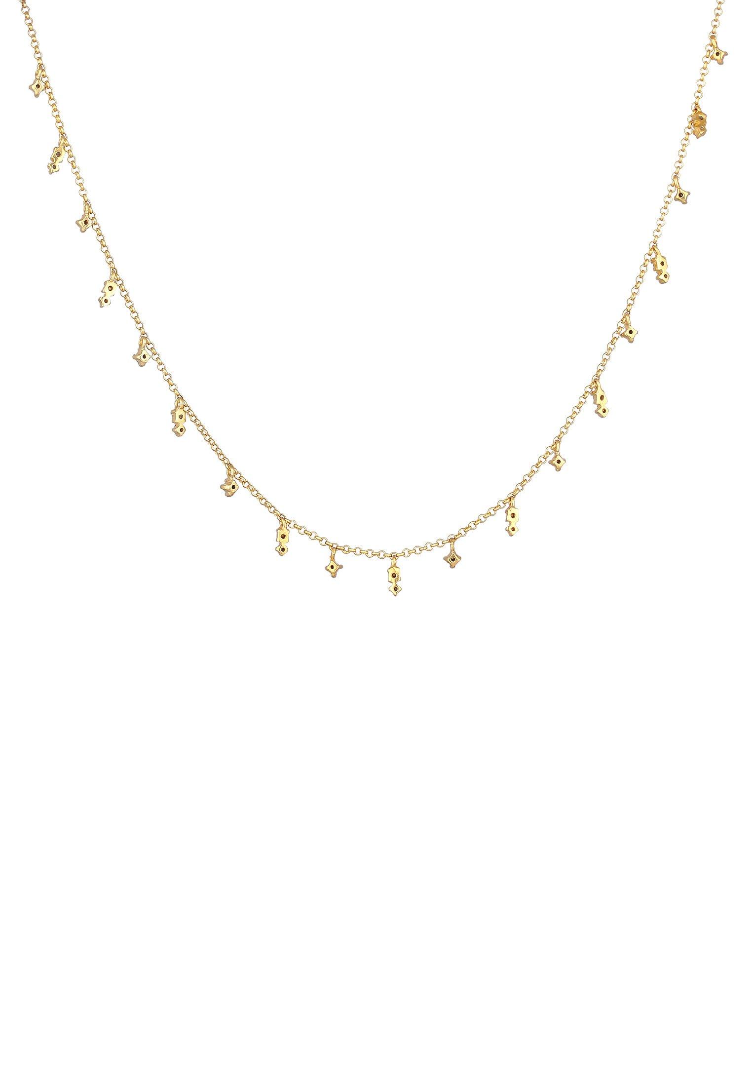 Elli Halskette Kristall Pink