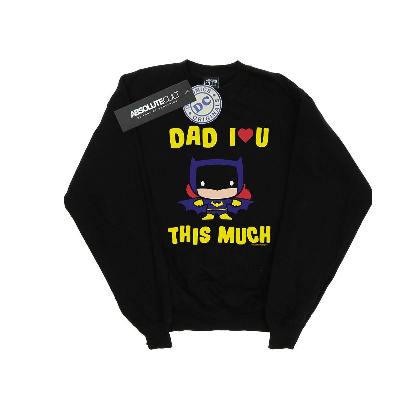DC COMICS Dad I Love You This Much Sweatshirt