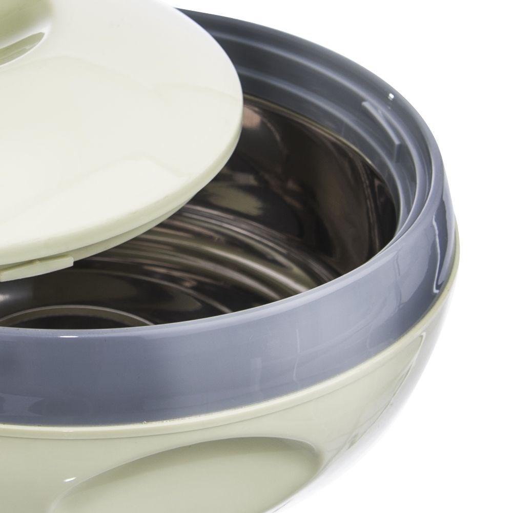 Orion Thermoskanne für warme Speisen und Eis, Kunststoff & Edelstahl