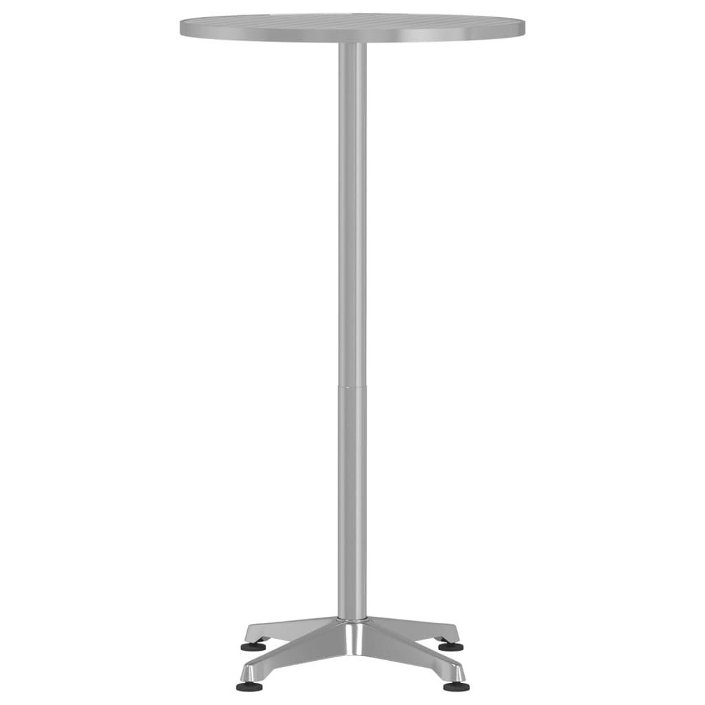 VidaXL Outdoor bartisch aluminium