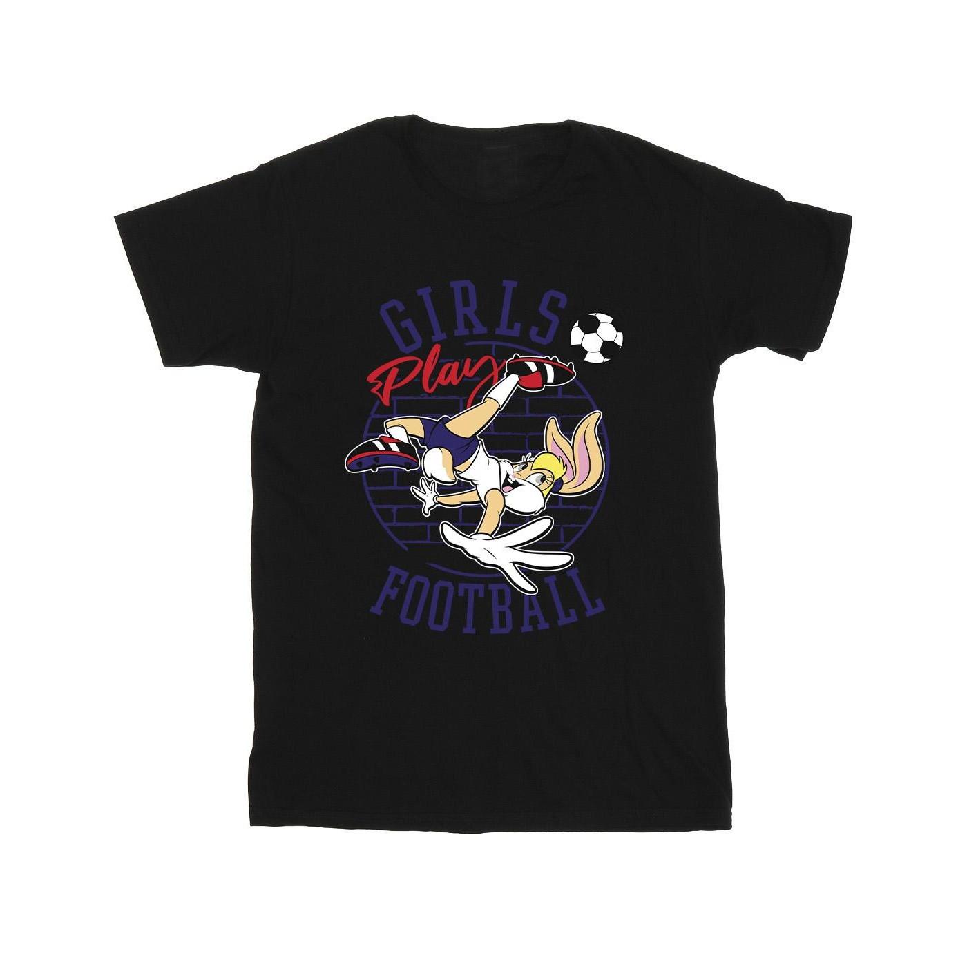 LOONEY TUNES Girls Play Football T-Shirt
