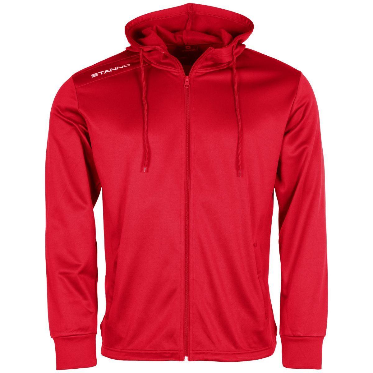 Stannol full zip kapuzen-sweatjacke field