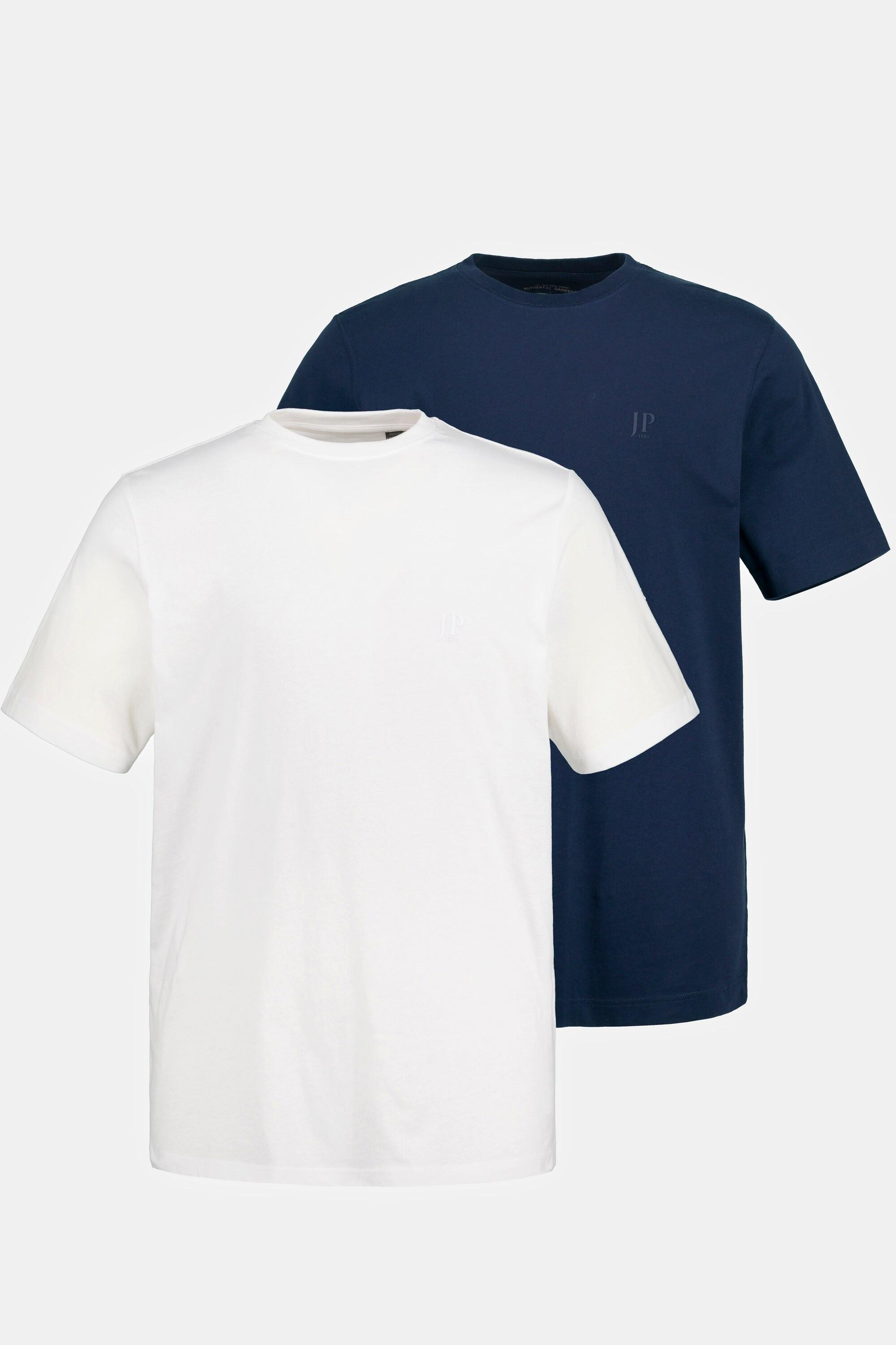 JP1880 Basic Rundhals T-Shirts 2er-Pack