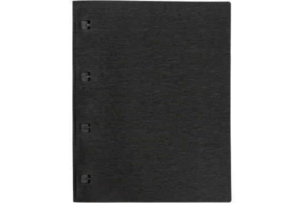 Kolma KOLMA Schnellhefter XL LineaVerde A4 11.026.06 schwarz, PP, Sand, recycling