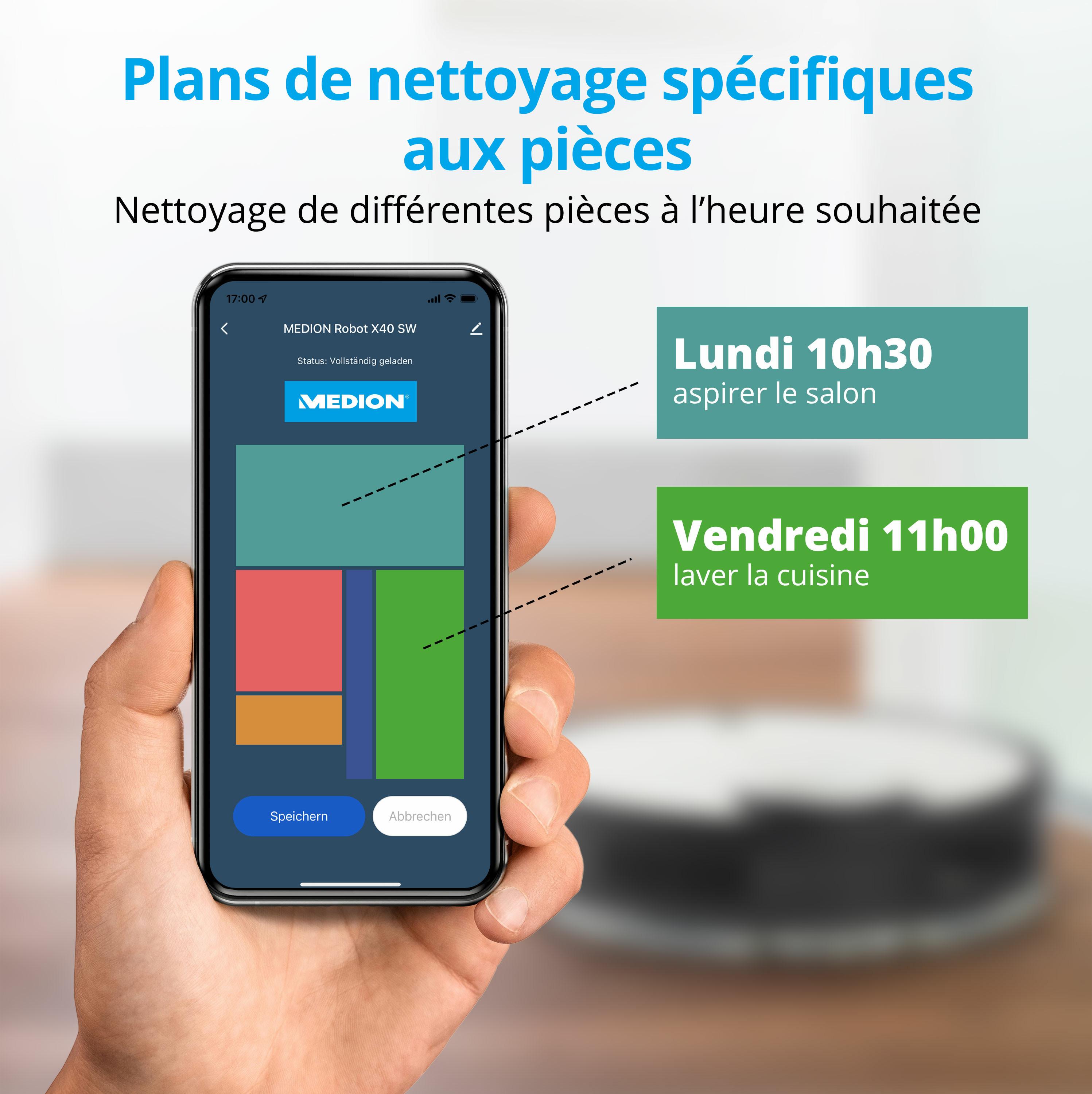 Medion Saugroboter X40 SW