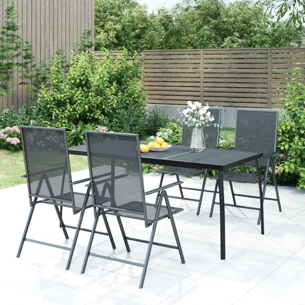 VidaXL Gartentisch stahl