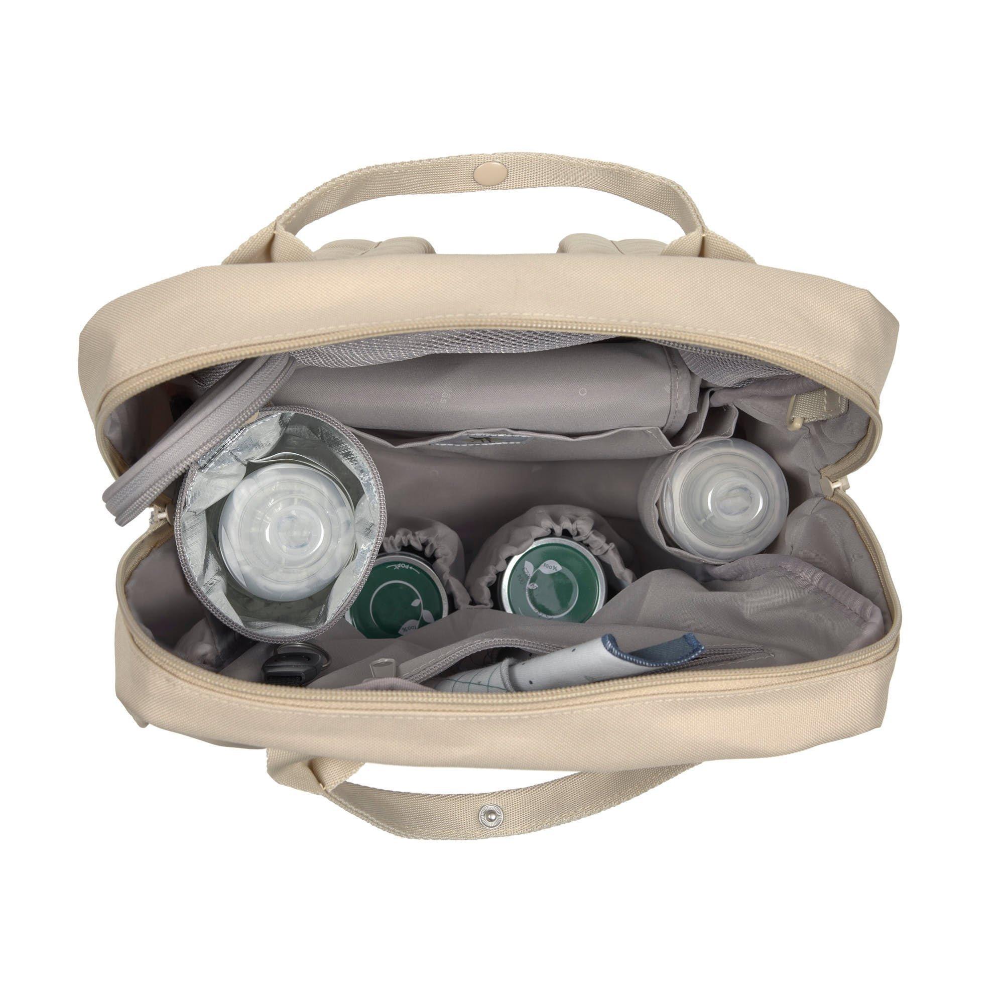 LÄSSIG Wickelrucksack - Vividal Humus