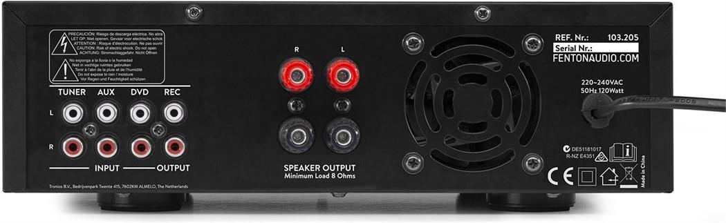 Fenton Stereo-Verstärker AV120BT