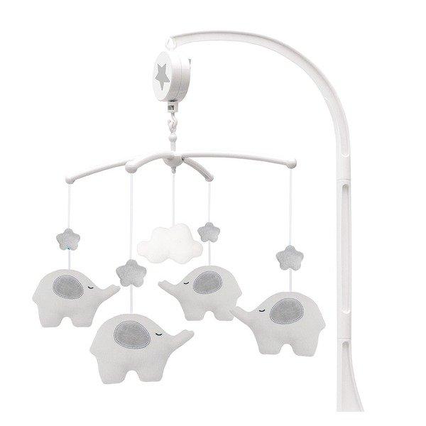 JaBaDaBaDo JABADABADO Musik Mobile Elefant Elefant N0094 grau 36x30x8cm
