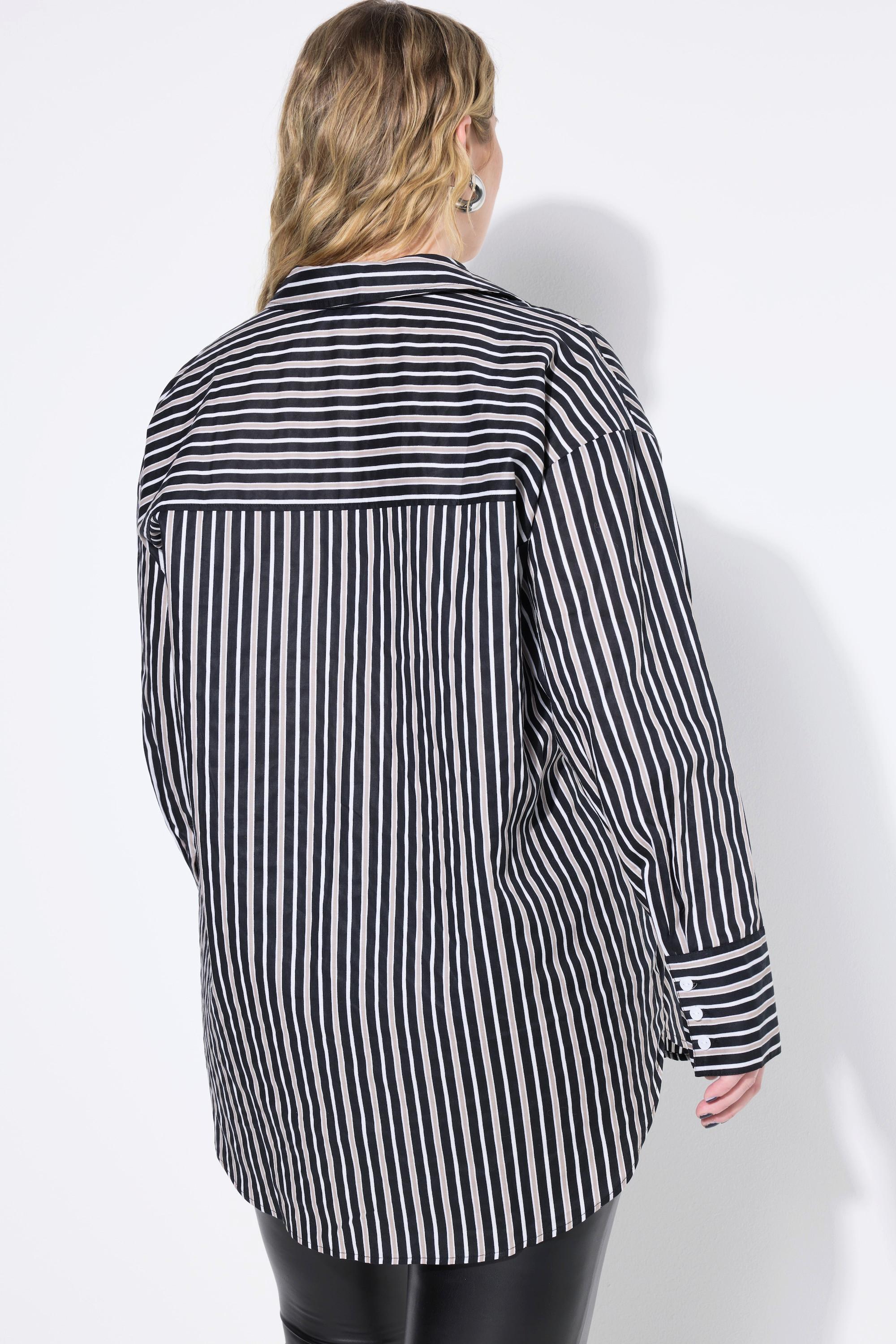 Studio Untold Hemdbluse, oversized, Streifen