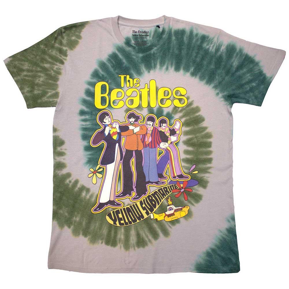 The Beatles Yellow Submarine Band In Line T-Shirt
