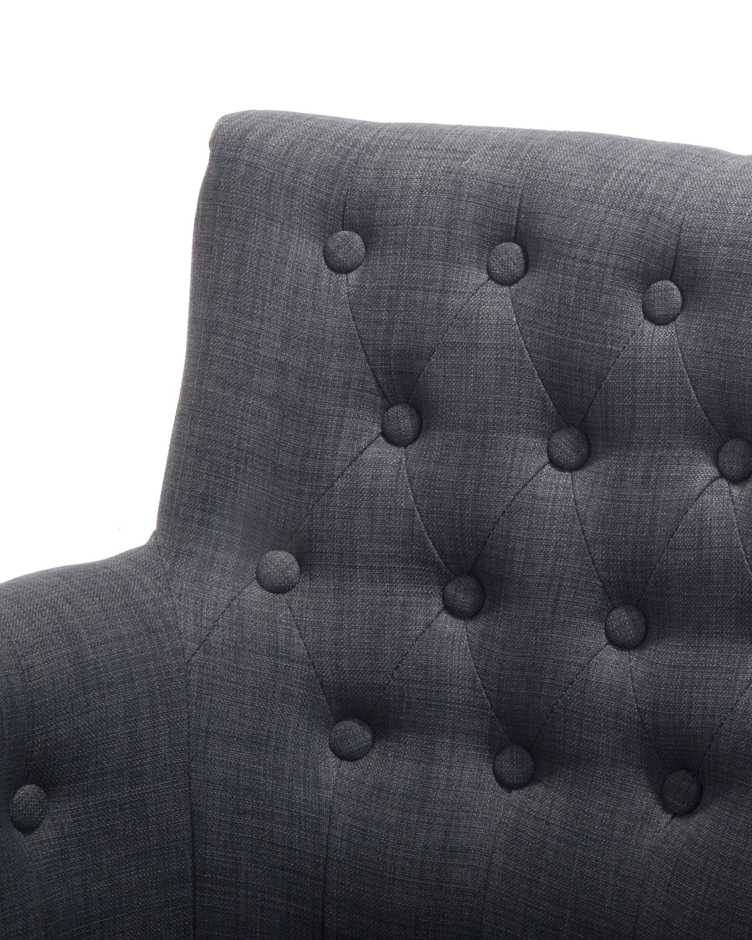 Beliani Sessel aus Polyester Retro ALESUND