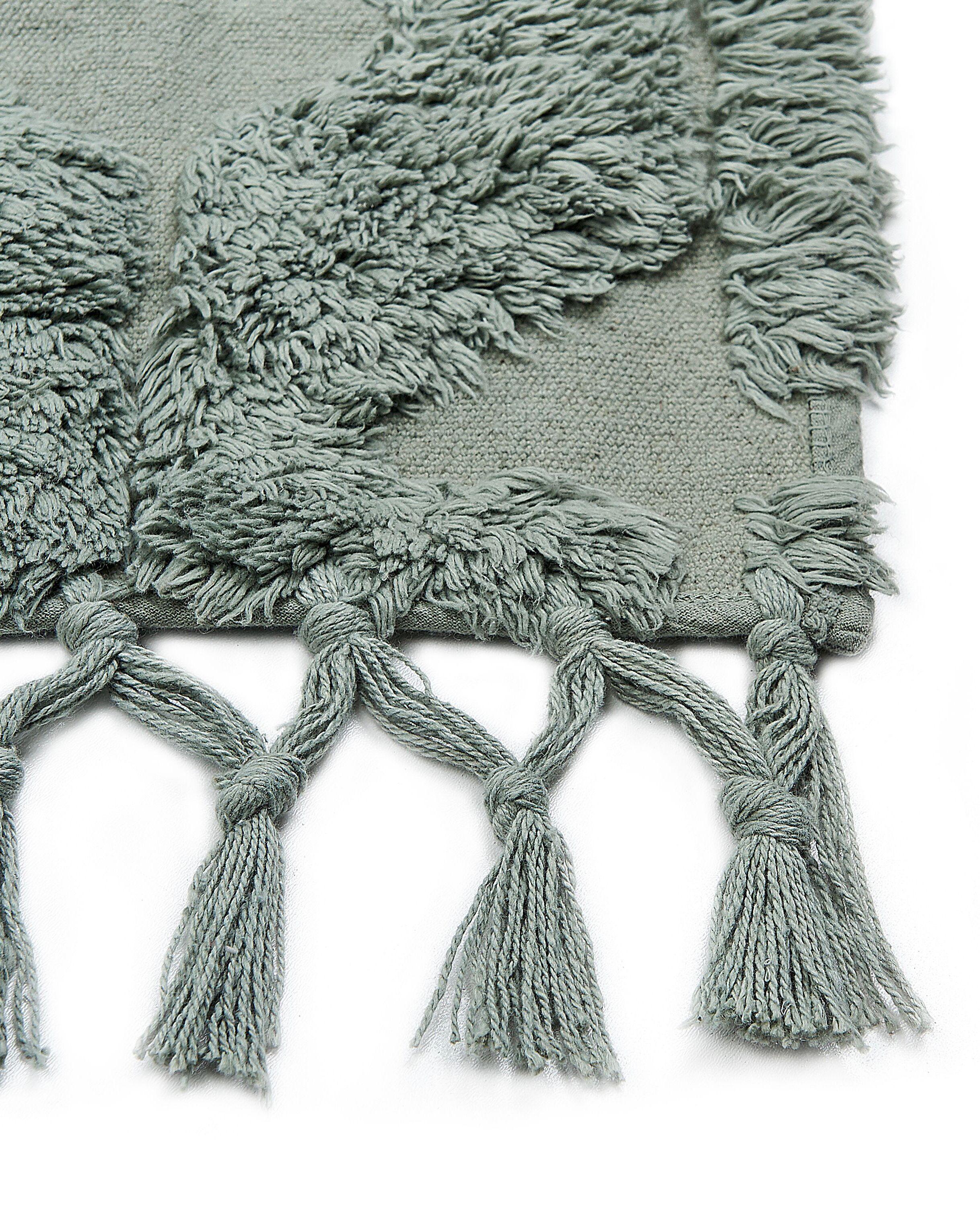 Beliani Teppich aus Baumwolle Boho KARS