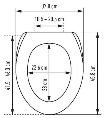 diaqua WC-Sitz Barbana® Slow Down pacific