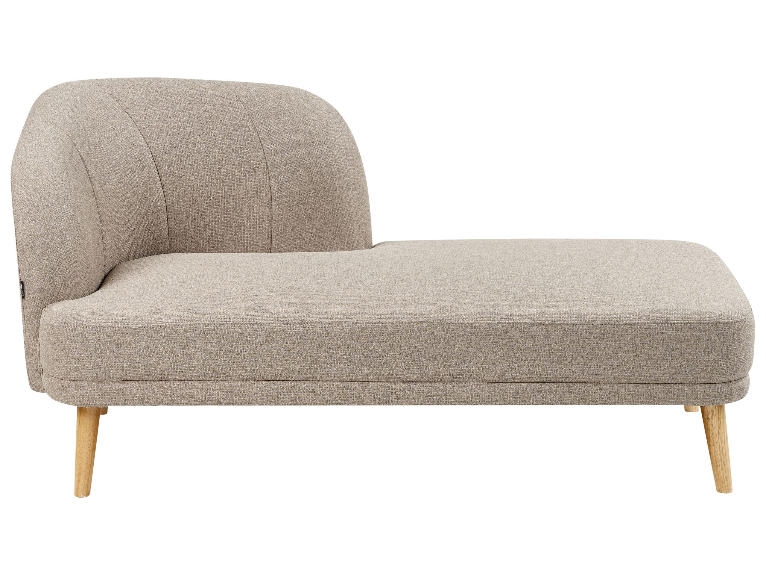 Beliani Linksseitige Chaiselounge aus Polyester Klassisch TANLAY