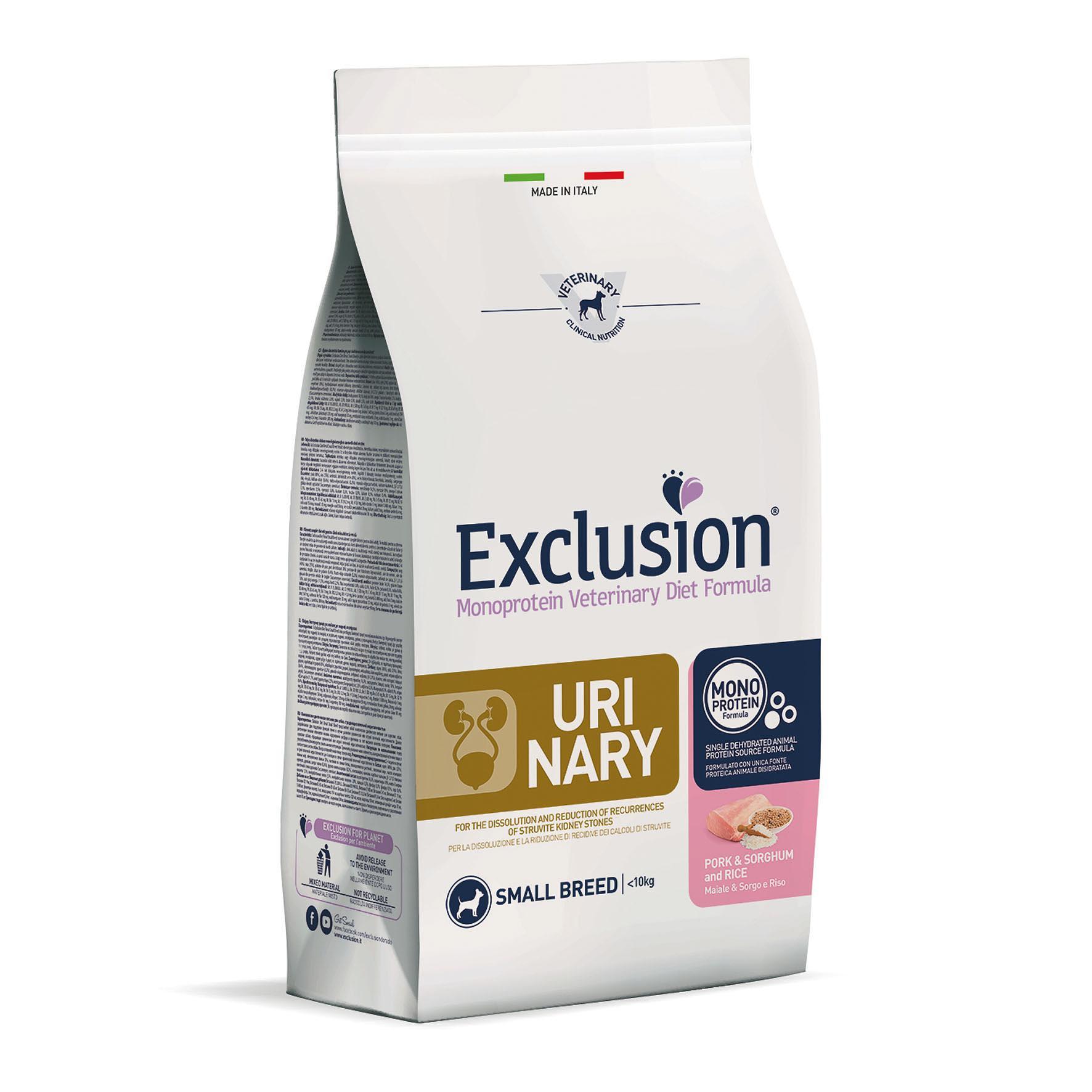 Exclusion Dog VET Adult Small Pork 2kg