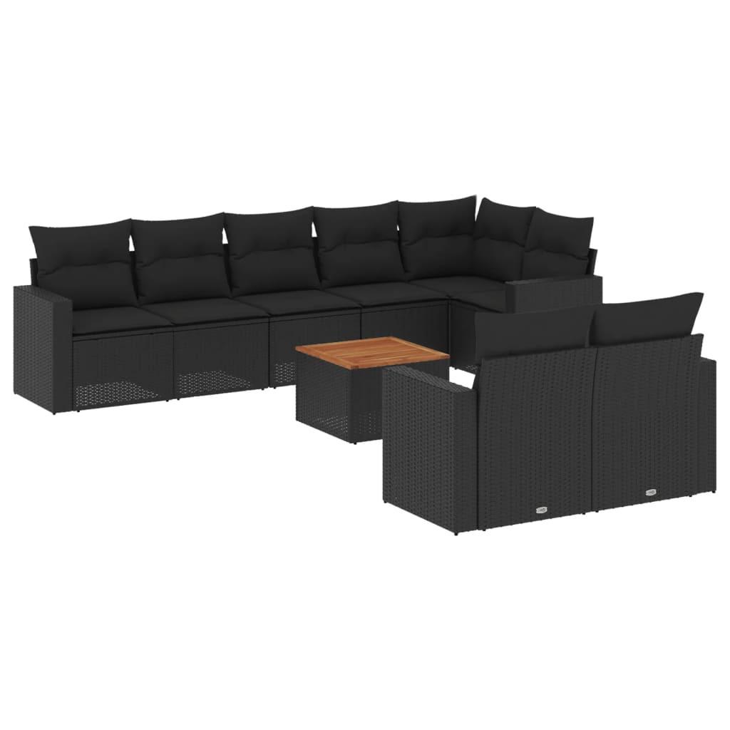 VidaXL Garten sofagarnitur poly-rattan