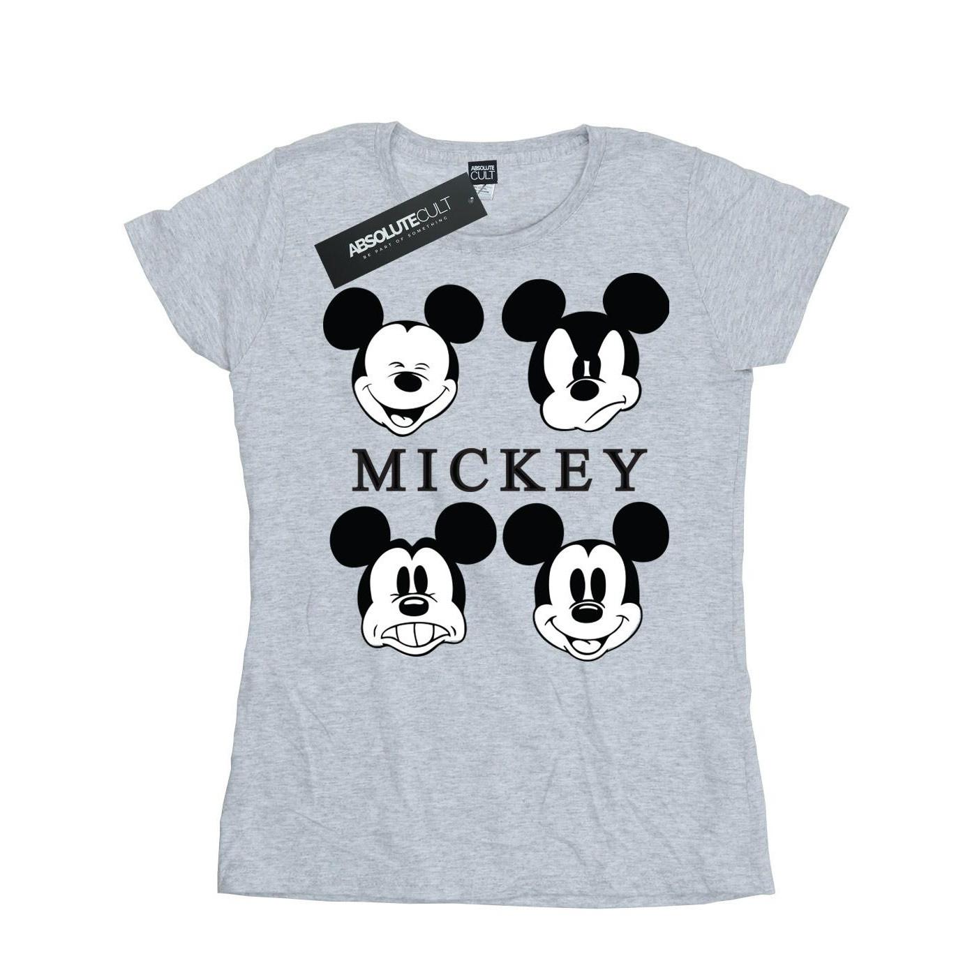 Disney Mickey Mouse Expressions Print T-Shirt