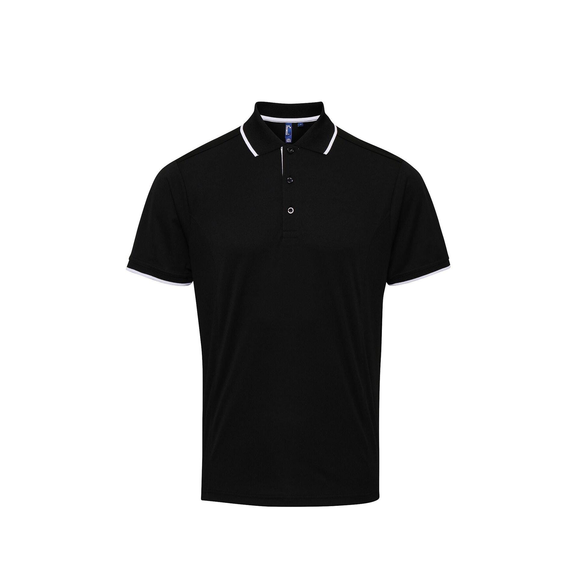 PREMIER Kontrast Coolchecker Polo Shirt