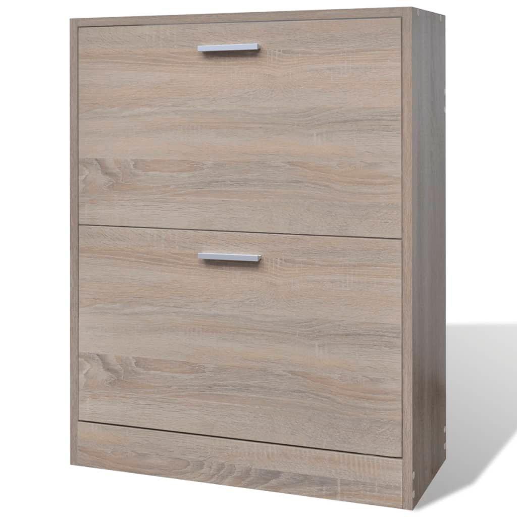VidaXL Schuhschrank holz