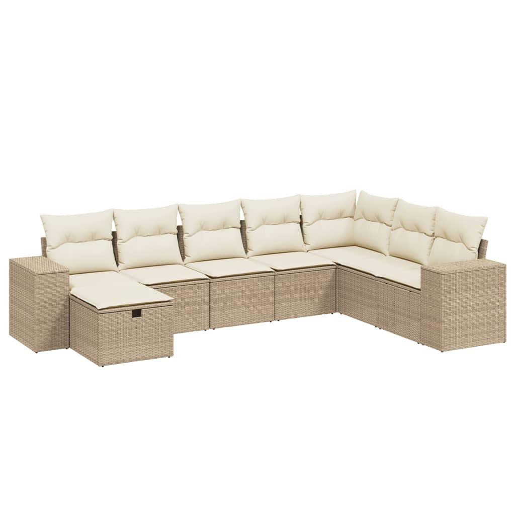 VidaXL Garten sofagarnitur poly-rattan