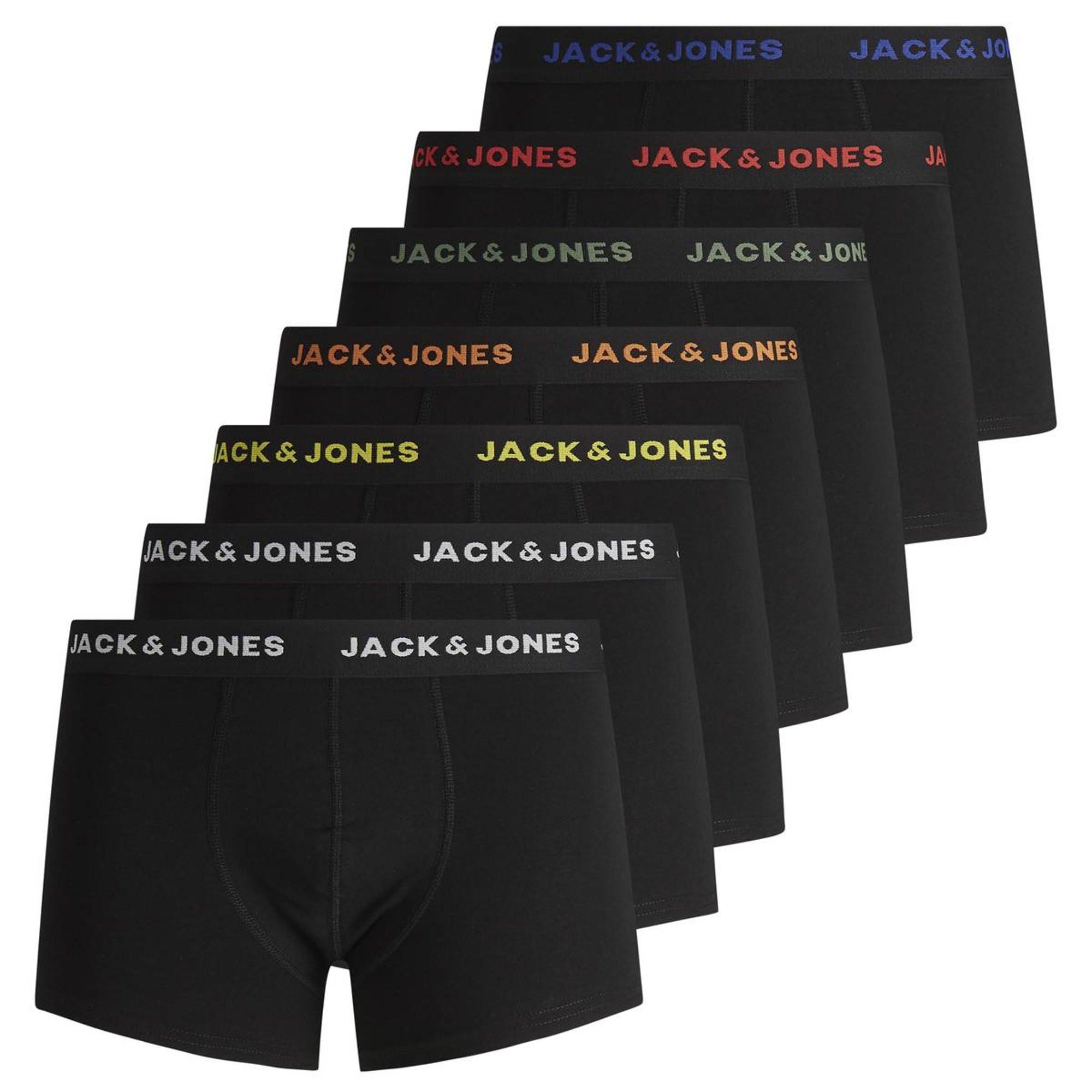 JACK & JONES Boxershort 7er Pack Stretch-JACBASIC TRUNKS 7 PACK