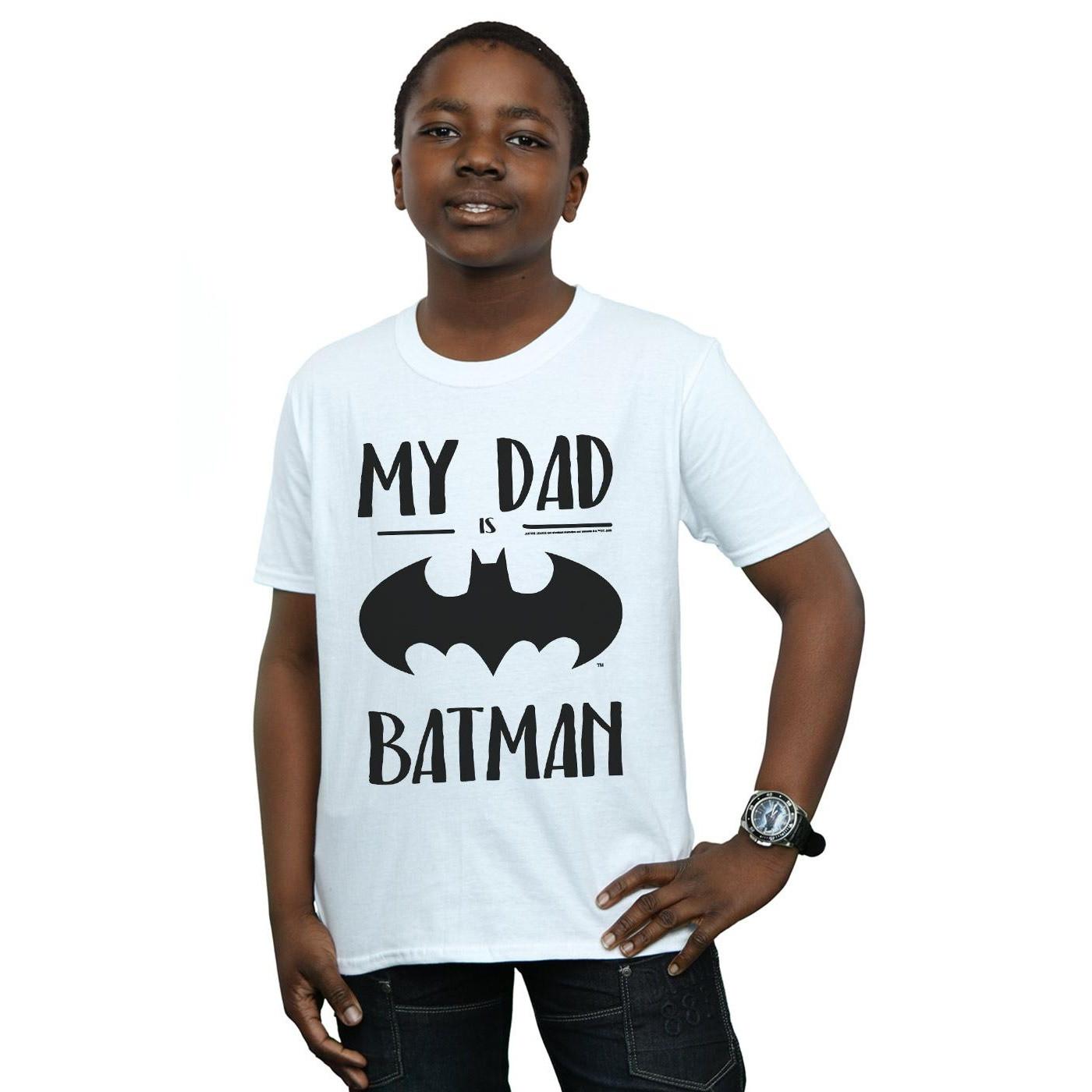 DC COMICS My Dad Is Batman TShirt